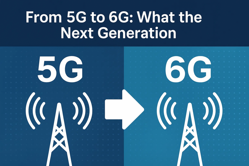 From 5G to 6G: What the Next Generation of Connectivity Means for the World From 5G to 6G connectivity