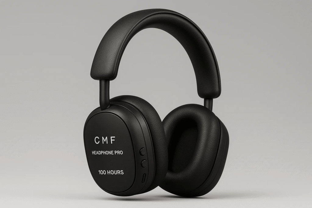 CMF Headphone Pro — 100 Hours of Playtime & Effortless Control CMF Headphone Pro