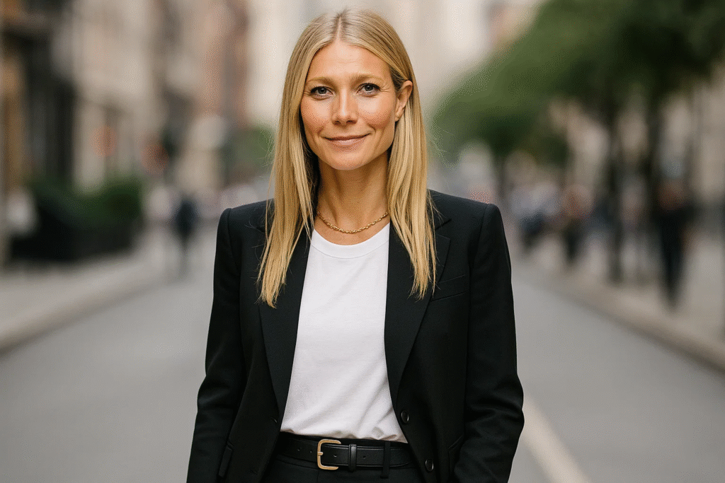 Look of the Week: Gwyneth Paltrow & Gucci Step Away from Quiet Luxury Gwyneth Paltrow Gucci look