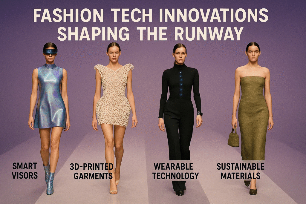 Fashion Tech Innovations Shaping the Runway fashion tech innovations