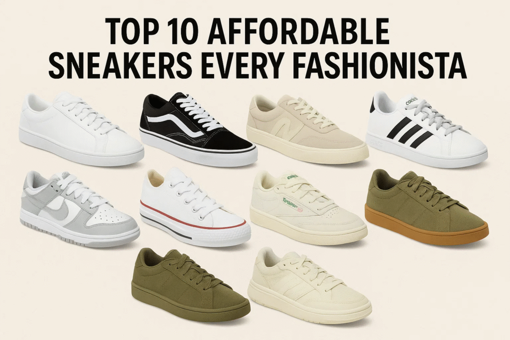 Top 10 Affordable Sneakers Every Fashionista Needs affordable sneakers for fashionistas