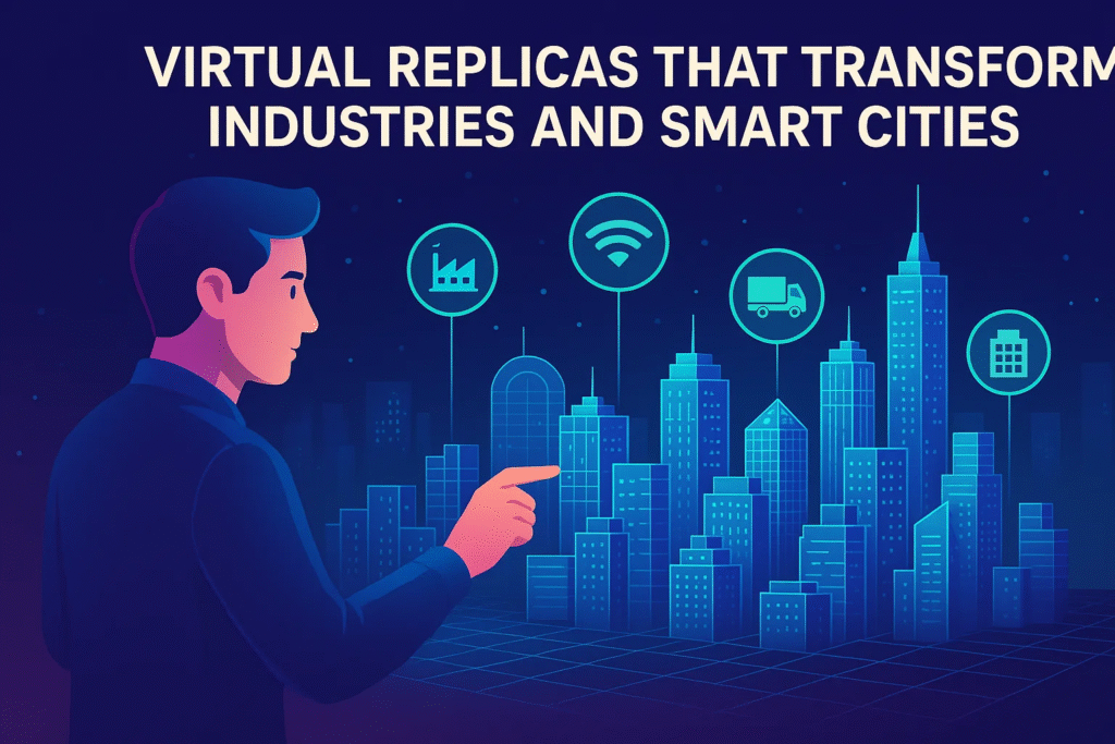 Digital Twins in Action: Virtual Replicas That Transform Industries and Smart Cities digital twins virtual replicas