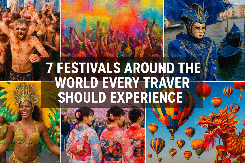 7 Festivals Around the World Every Traveler Should Experience global festivals, travel festivals